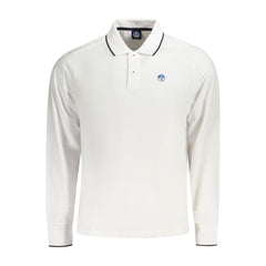 North Sails White Cotton Men Polo Shirt -   -  North Sails.