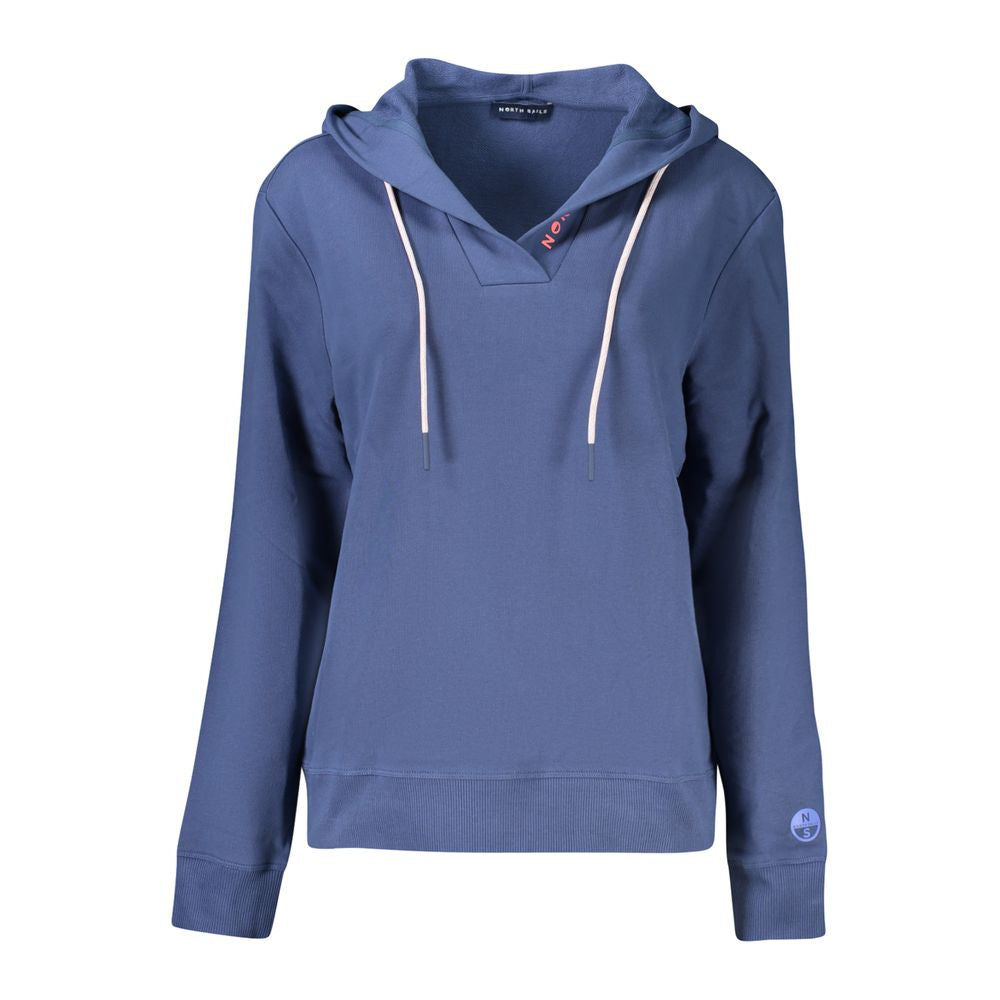 North Sails Blue Cotton Women Sweater -   -  North Sails.