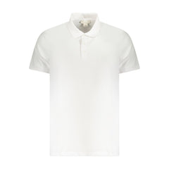 Calvin Klein White Cotton Men Polo Shirt -   -  Calvin Klein.