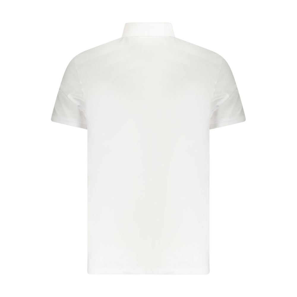 Calvin Klein White Cotton Men Polo Shirt -   -  Calvin Klein.