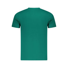 Cavalli Class Green Cotton Men T-Shirt -   -  Cavalli Class.