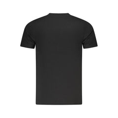 Cavalli Class Black Cotton Men T-Shirt -   -  Cavalli Class.