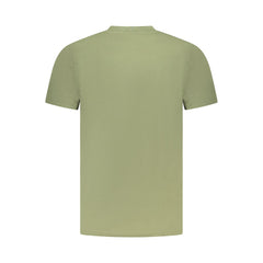 Cavalli Class Green Cotton Men T-Shirt -   -  Cavalli Class.