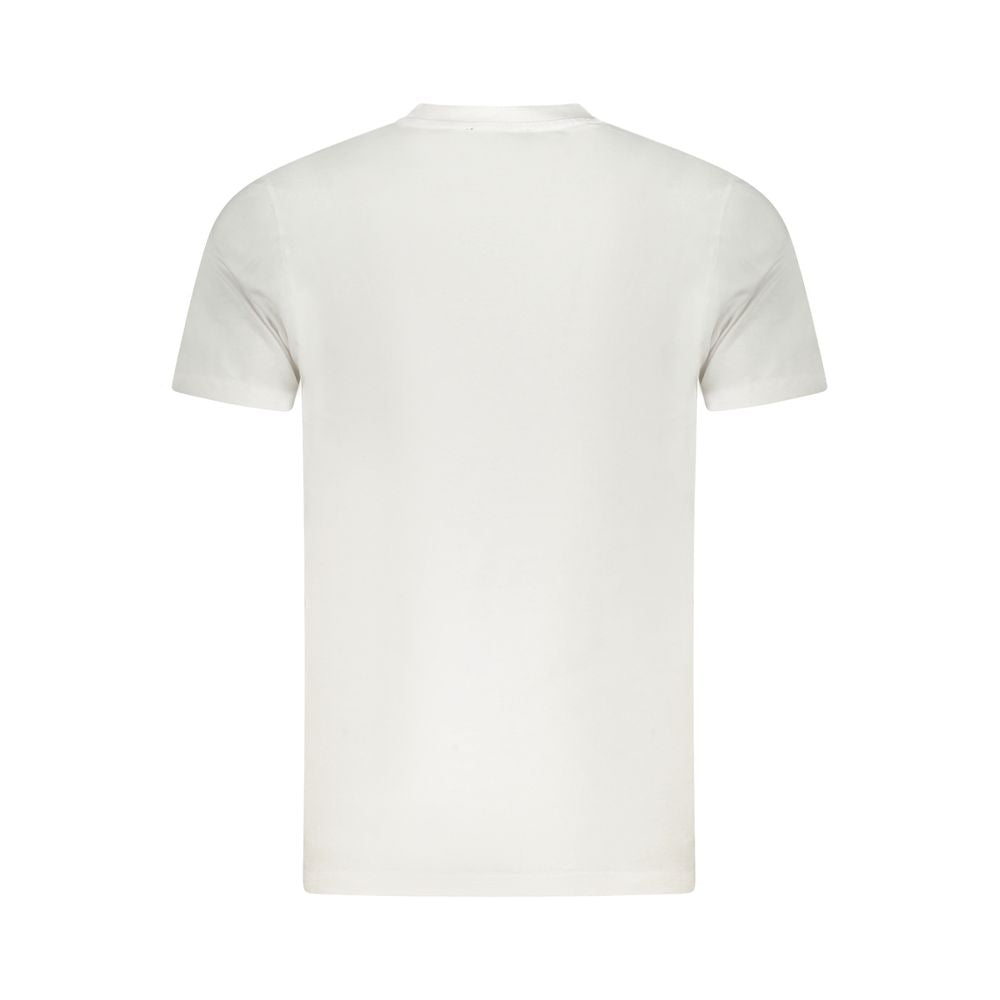 Cavalli Class White Cotton Men T-Shirt -   -  Cavalli Class.