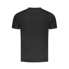 Cavalli Class Black Cotton T-Shirt -   -  Cavalli Class.