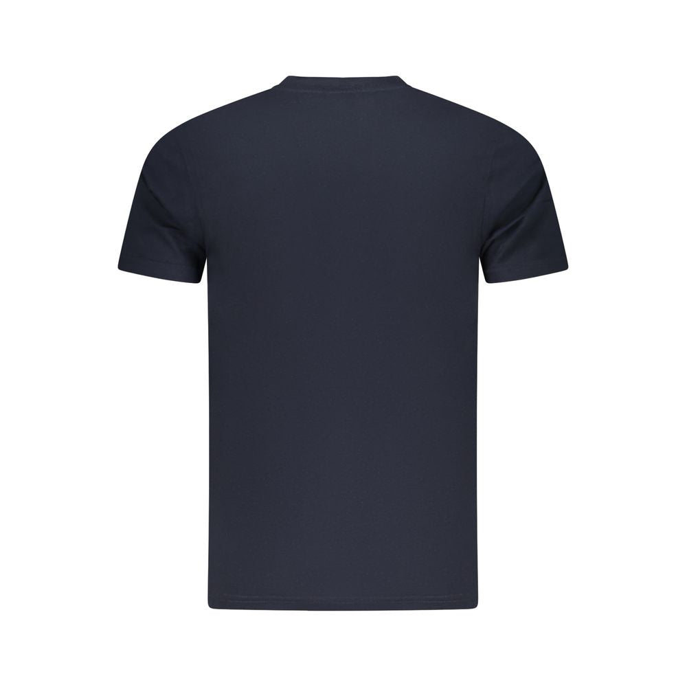 Cavalli Class Blue Cotton Men T-Shirt -   -  Cavalli Class.