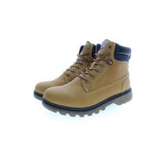 U.S. POLO ASSN. Beige Polyester Men Boot -   -  U.S. POLO ASSN..
