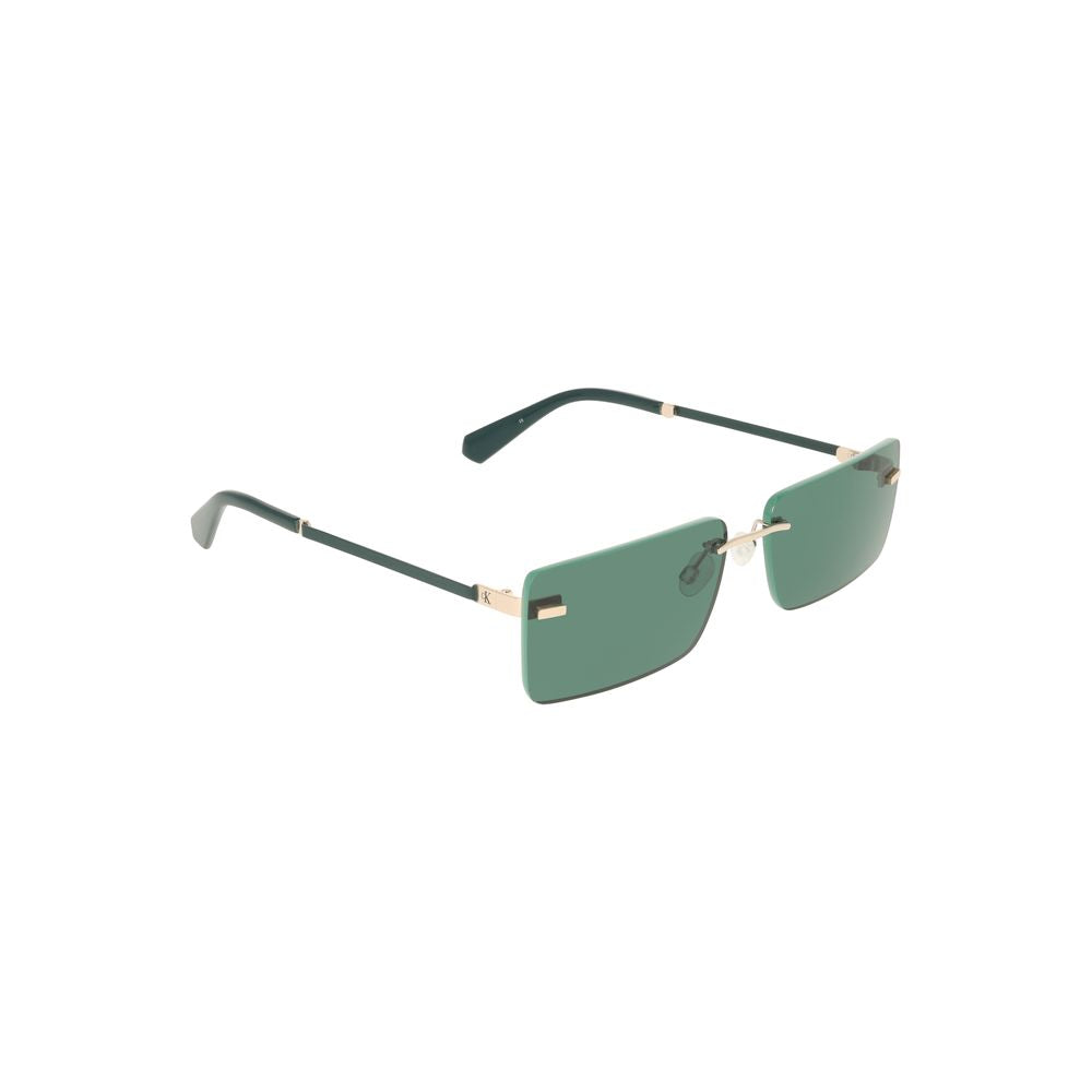 Calvin Klein Green Metal Women Sunglass -   -  Calvin Klein.