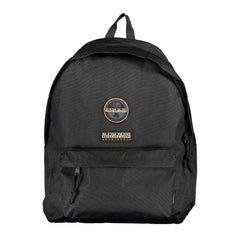 Napapijri Black Cotton Men Backpack -   -  Napapijri.
