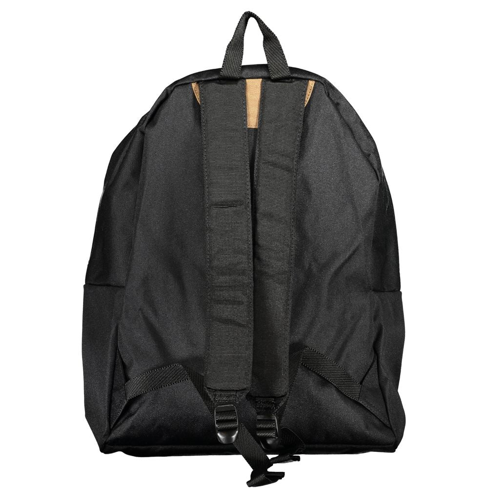Napapijri Black Cotton Men Backpack -   -  Napapijri.