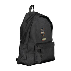 Napapijri Black Cotton Men Backpack -   -  Napapijri.