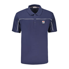 Fila Blue Cotton Men Polo Shirt -   -  Fila.