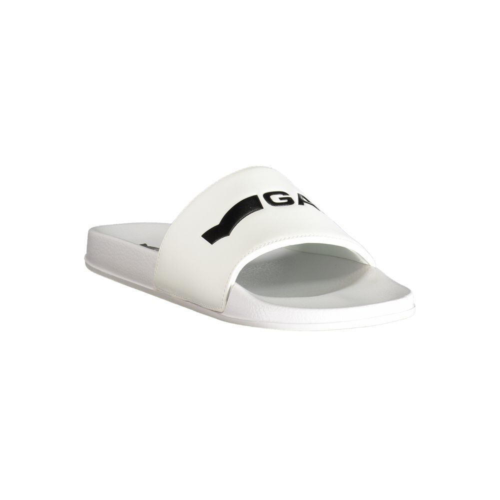 Gas White Polyester Men Sandal -   -  Gas.