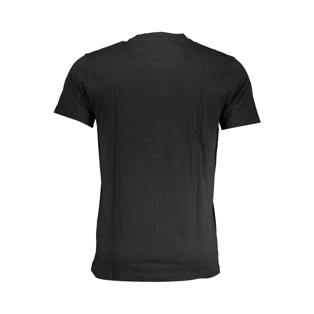 Cavalli Class Black Cotton T-Shirt -   -  Cavalli Class.