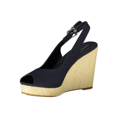 Tommy Hilfiger Blue Cotton Sandal -   -  Tommy Hilfiger.