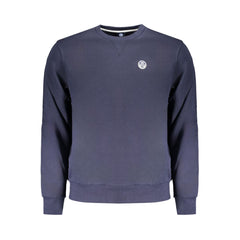 North Sails Blue Cotton Men Sweater -   -  North Sails.