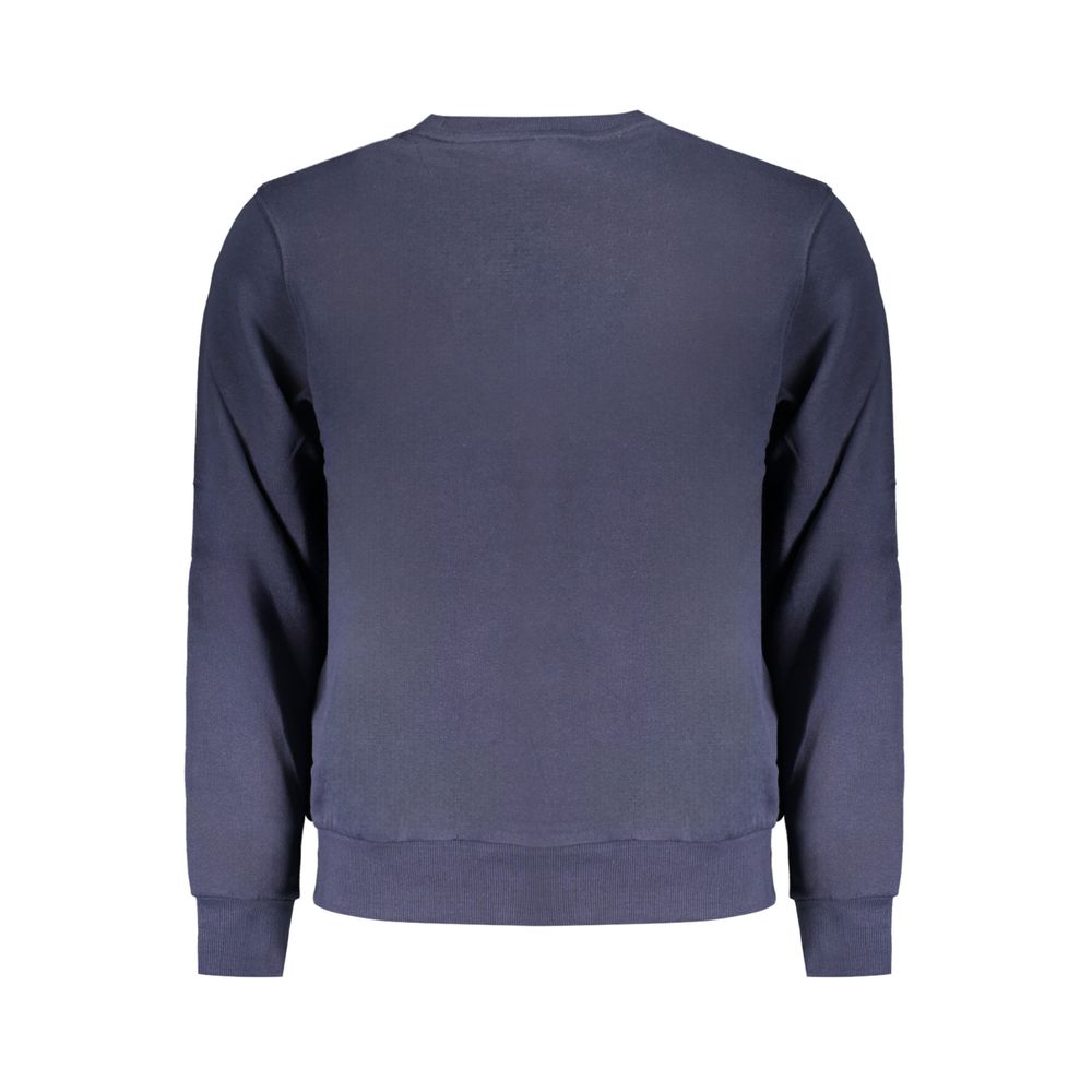 North Sails Blue Cotton Men Sweater -   -  North Sails.