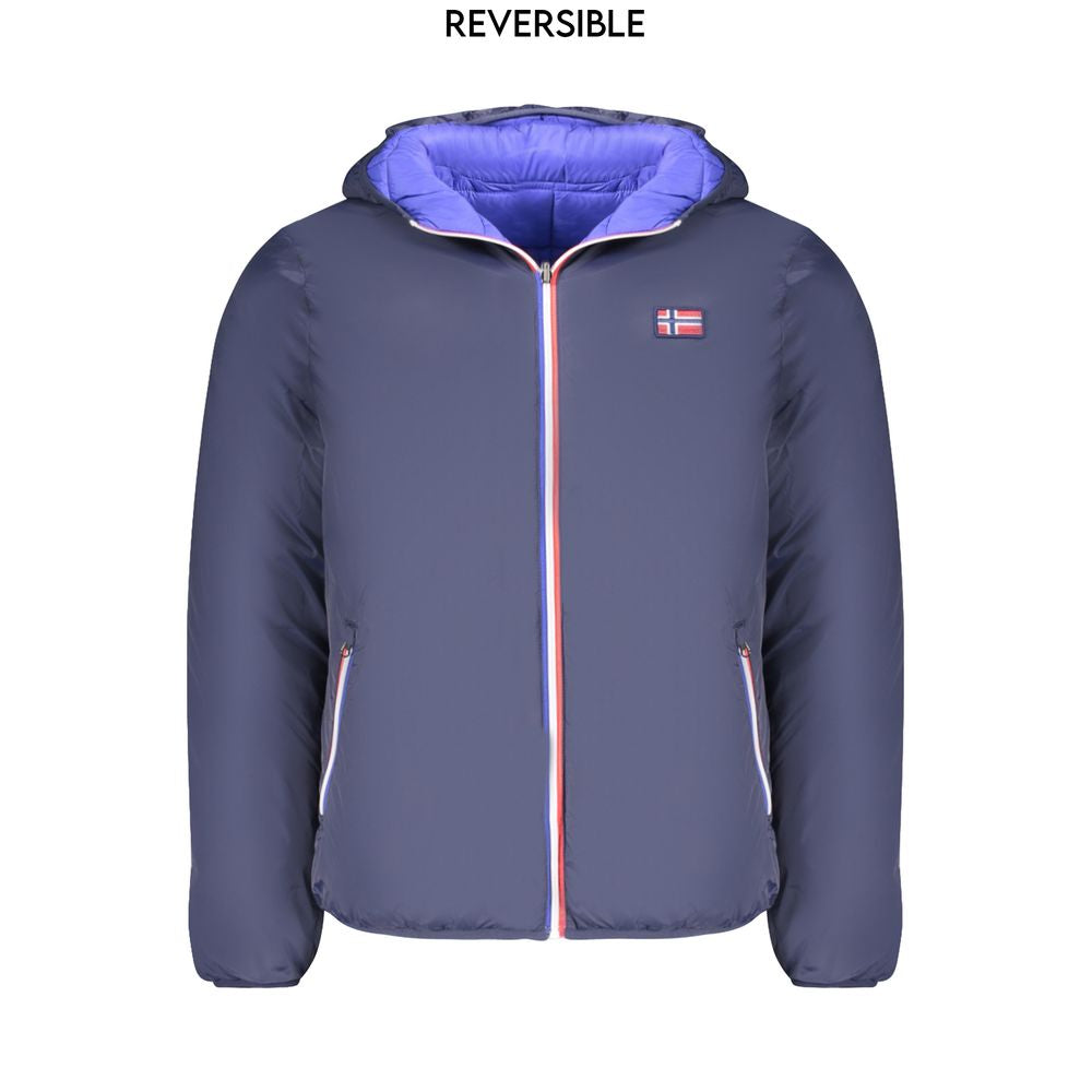 Norway 1963 Blue Polyamide Men Jacket -   -  Norway 1963.