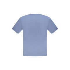 North Sails Blue Cotton Men T-Shirt -   -  North Sails.