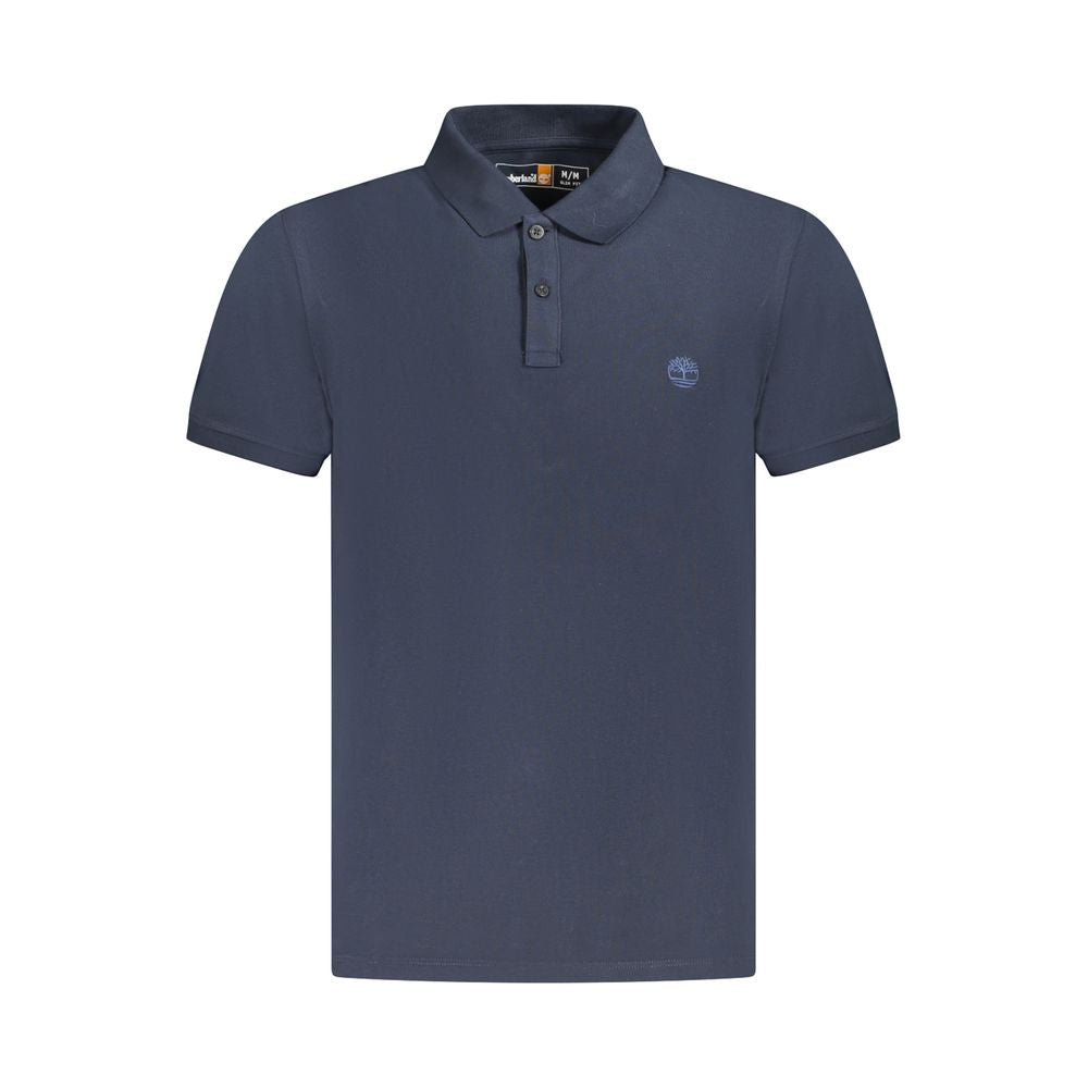 Timberland Blue Cotton Men Polo Shirt -   -  Timberland.