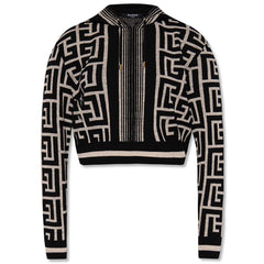 Balmain Black Merino Wool Sweater -   -  Balmain.