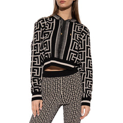 Balmain Black Merino Wool Sweater -   -  Balmain.