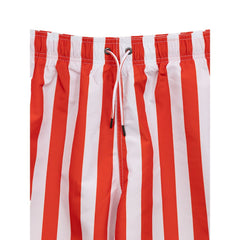 Emporio Armani Red Polyester Swim Short -   -  Emporio Armani.