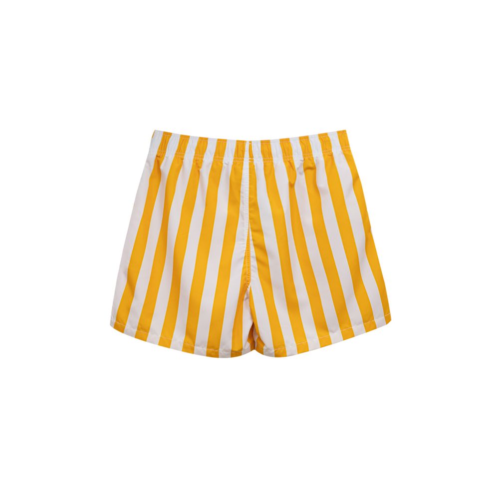 Emporio Armani Yellow Polyester Swim Short -   -  Emporio Armani.