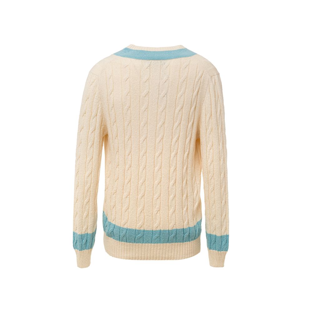 Gran Sasso White Cotton Sweater -   -  Gran Sasso.