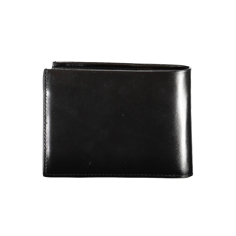 Calvin Klein Black Leather Men Wallet -  Leather Wallet for Men -  Calvin Klein.