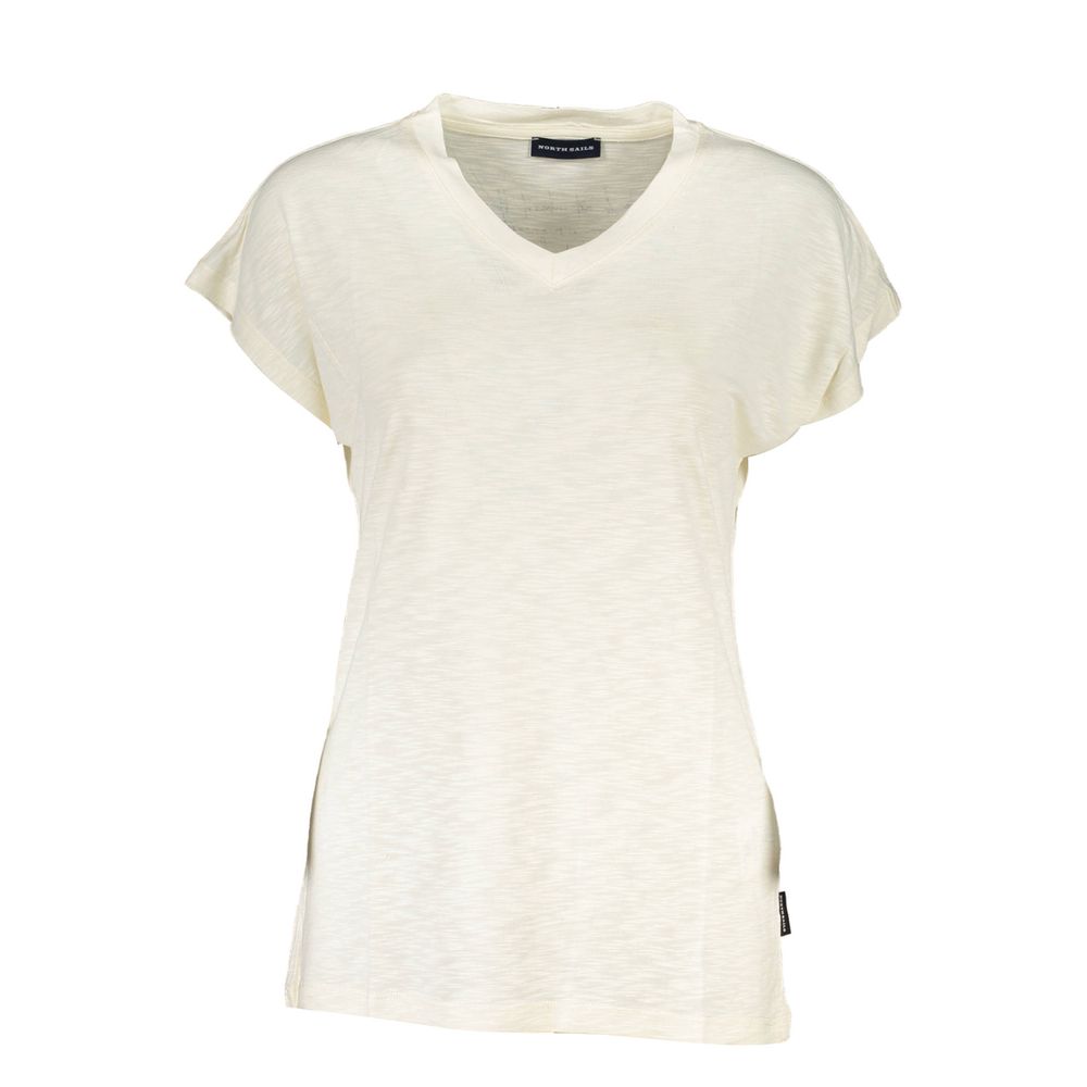 North Sails White Viscose Tops & T-Shirt -   -  North Sails.