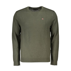 Napapijri Green Fabric Men Sweater -   -  Napapijri.