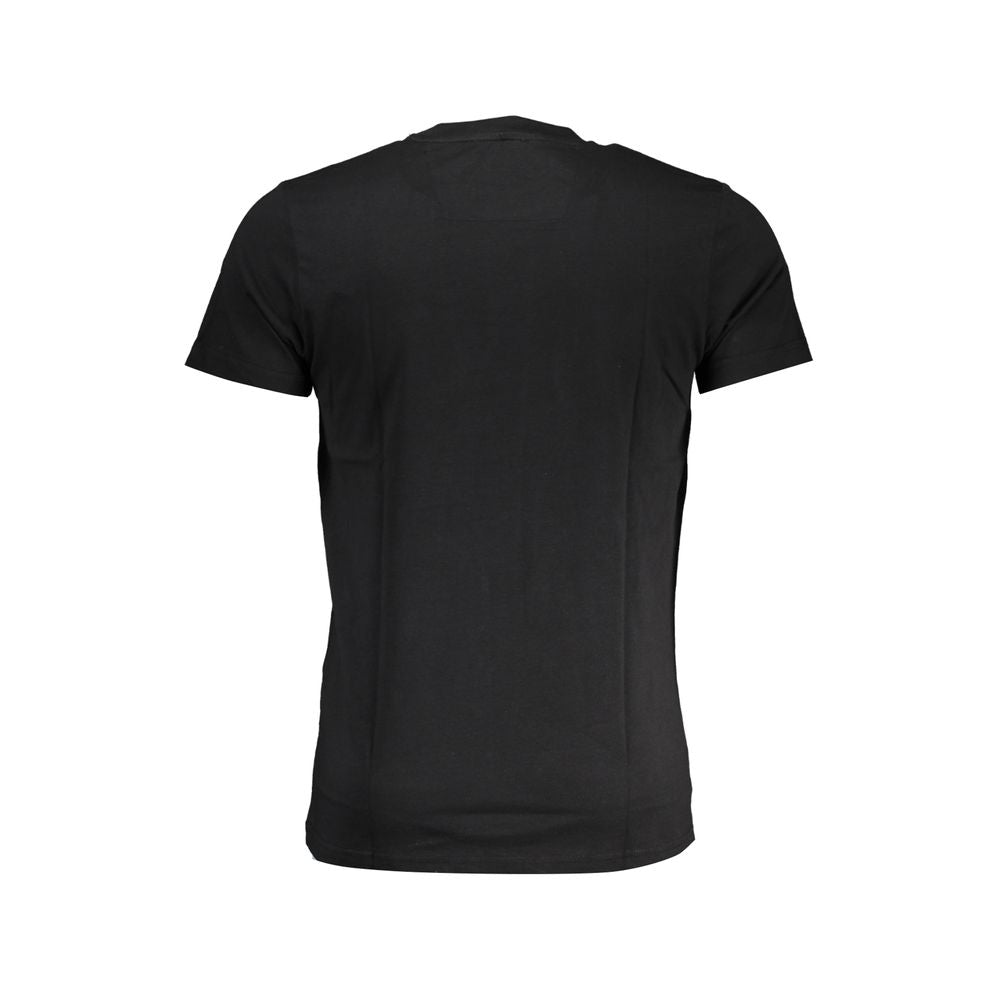 Cavalli Class Black Cotton T-Shirt -   -  Cavalli Class.