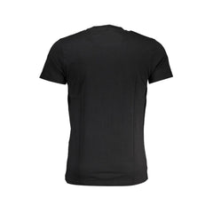 Cavalli Class Black Cotton T-Shirt -   -  Cavalli Class.