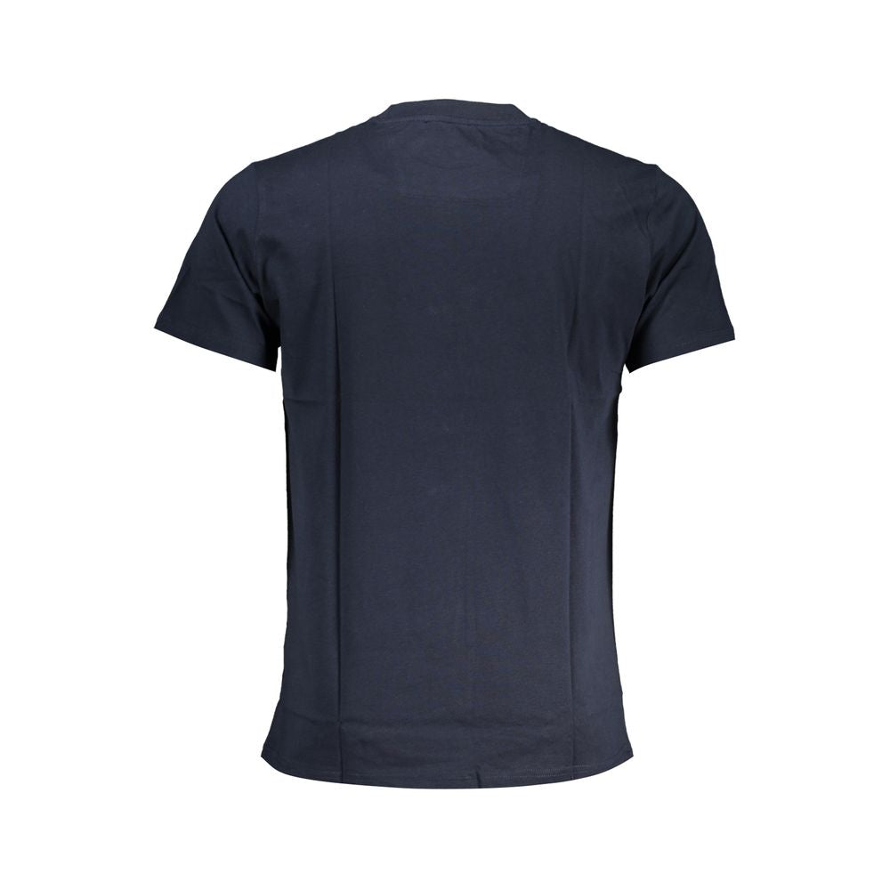 Cavalli Class Blue Cotton T-Shirt -   -  Cavalli Class.