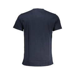 Cavalli Class Blue Cotton T-Shirt -   -  Cavalli Class.