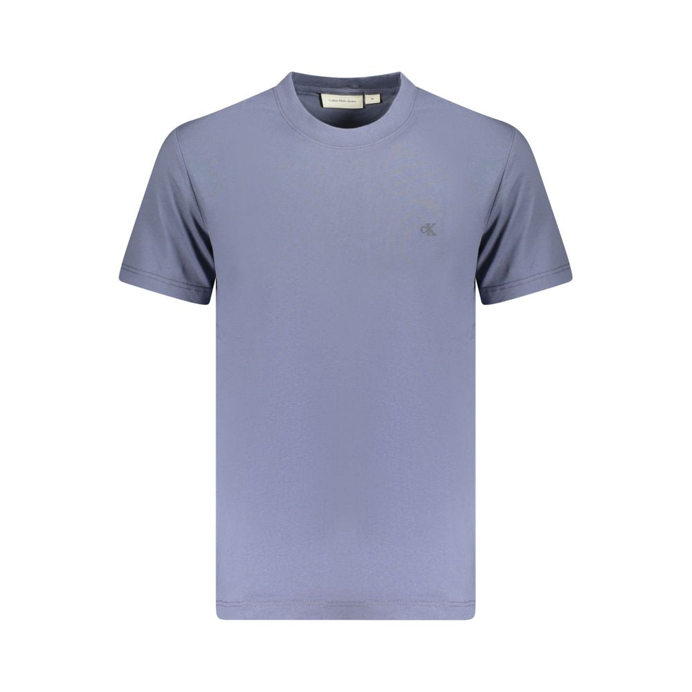 Calvin Klein Blue Cotton Men T-Shirt -   -  Calvin Klein.