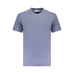 Calvin Klein Blue Cotton Men T-Shirt -   -  Calvin Klein.