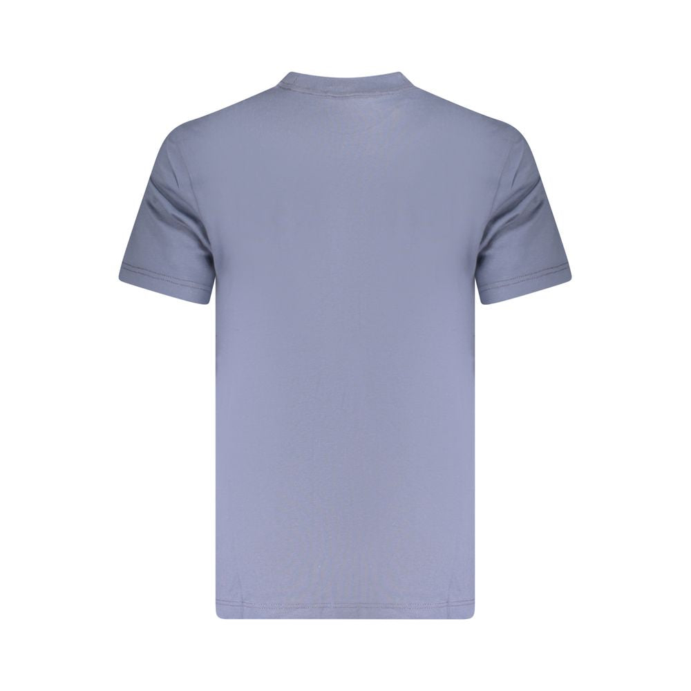 Calvin Klein Blue Cotton Men T-Shirt -   -  Calvin Klein.