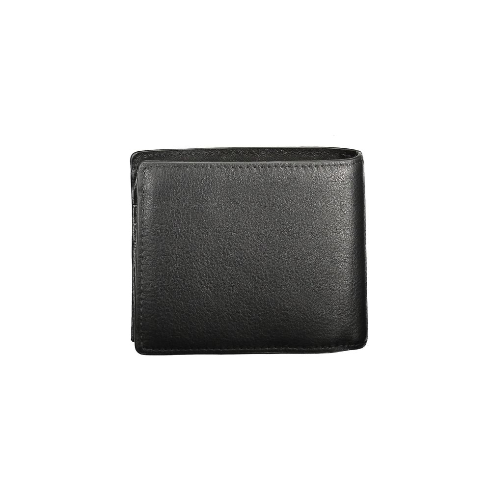 Tommy Hilfiger Black Leather Men Wallet -   -  Tommy Hilfiger.