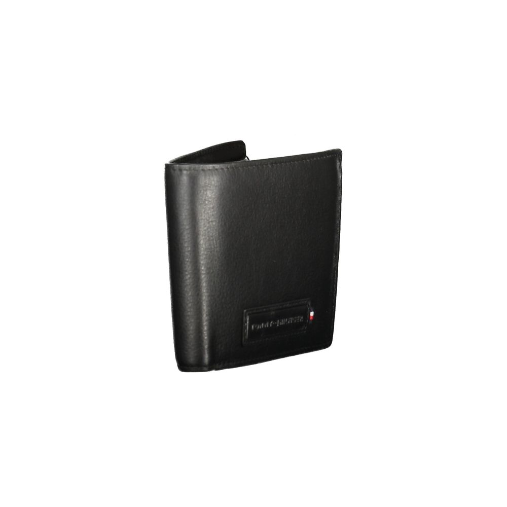 Tommy Hilfiger Black Leather Men Wallet -   -  Tommy Hilfiger.