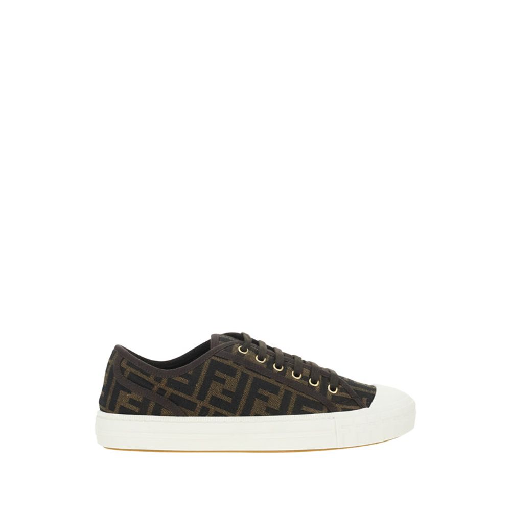 Fendi Monochrome Sneakers -   -  Fendi.