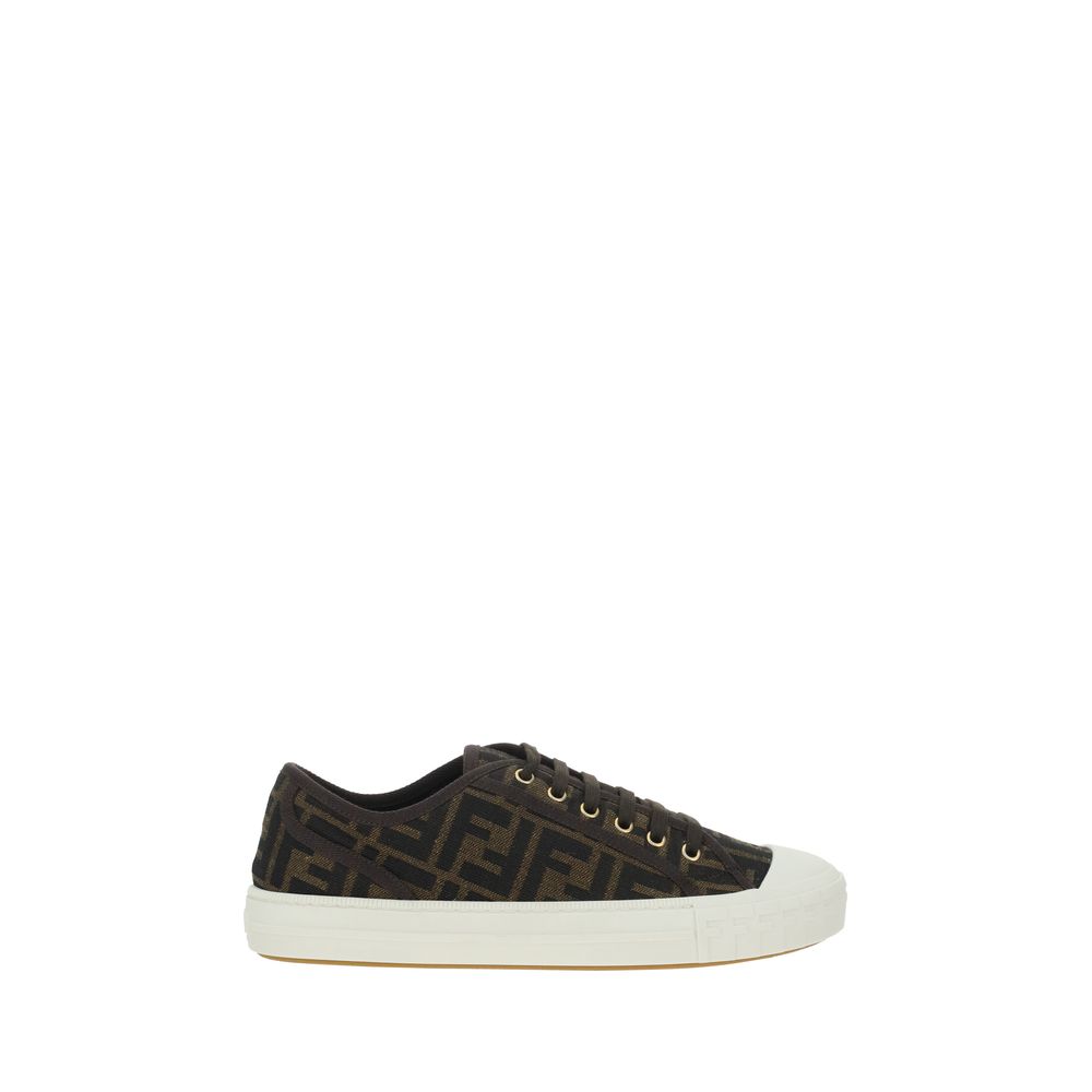 Fendi Monochrome Sneakers -   -  Fendi.
