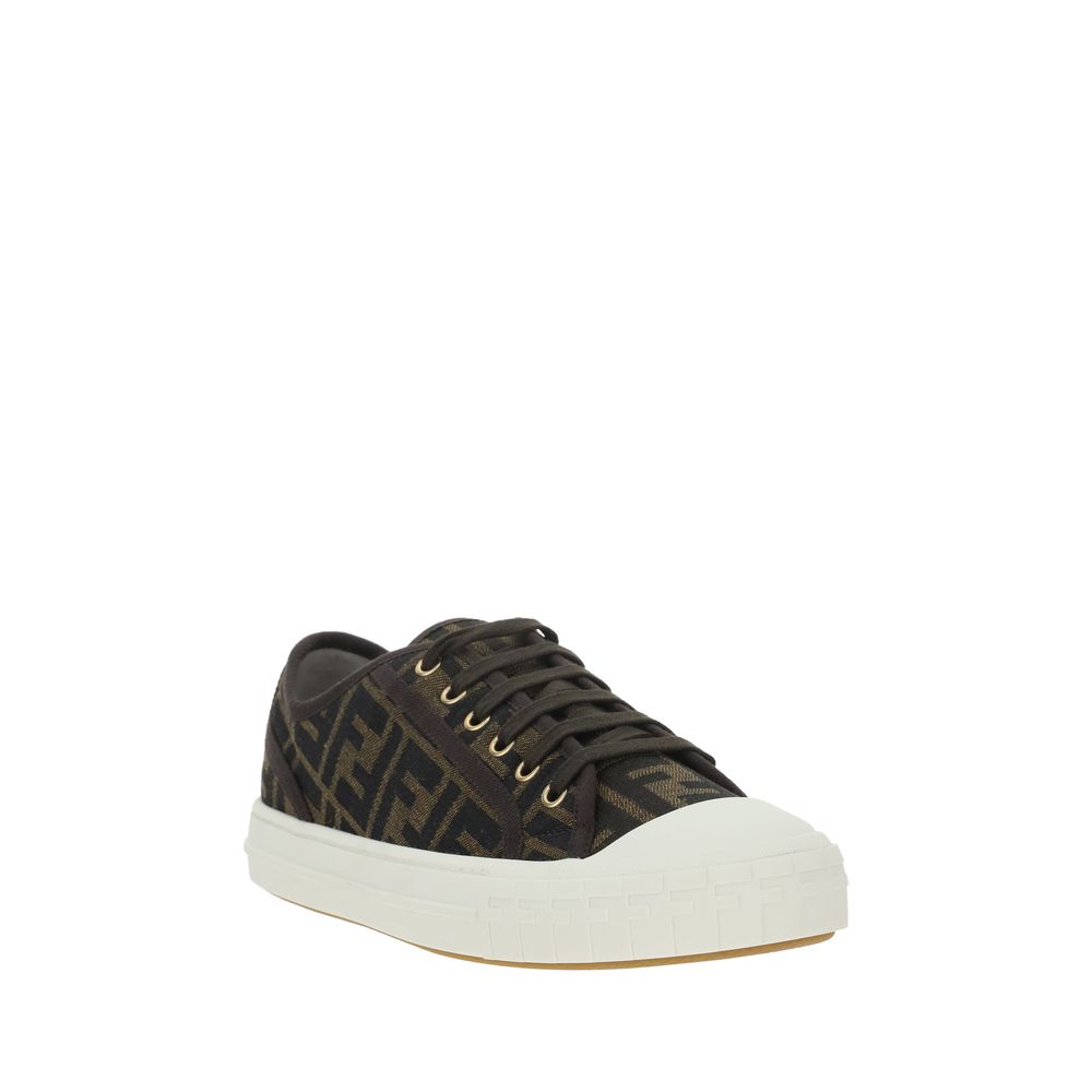 Fendi Monochrome Sneakers -   -  Fendi.