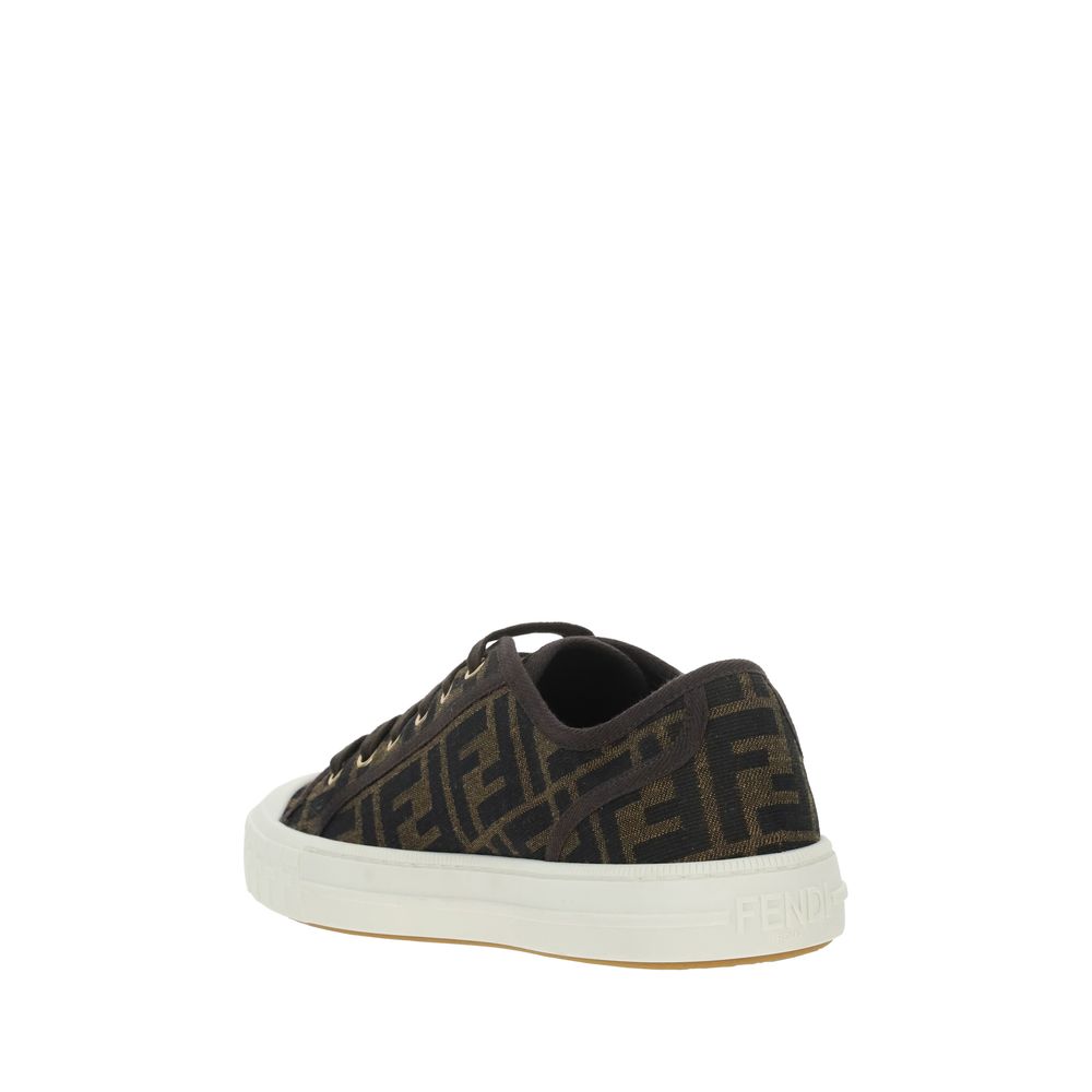 Fendi Monochrome Sneakers -   -  Fendi.
