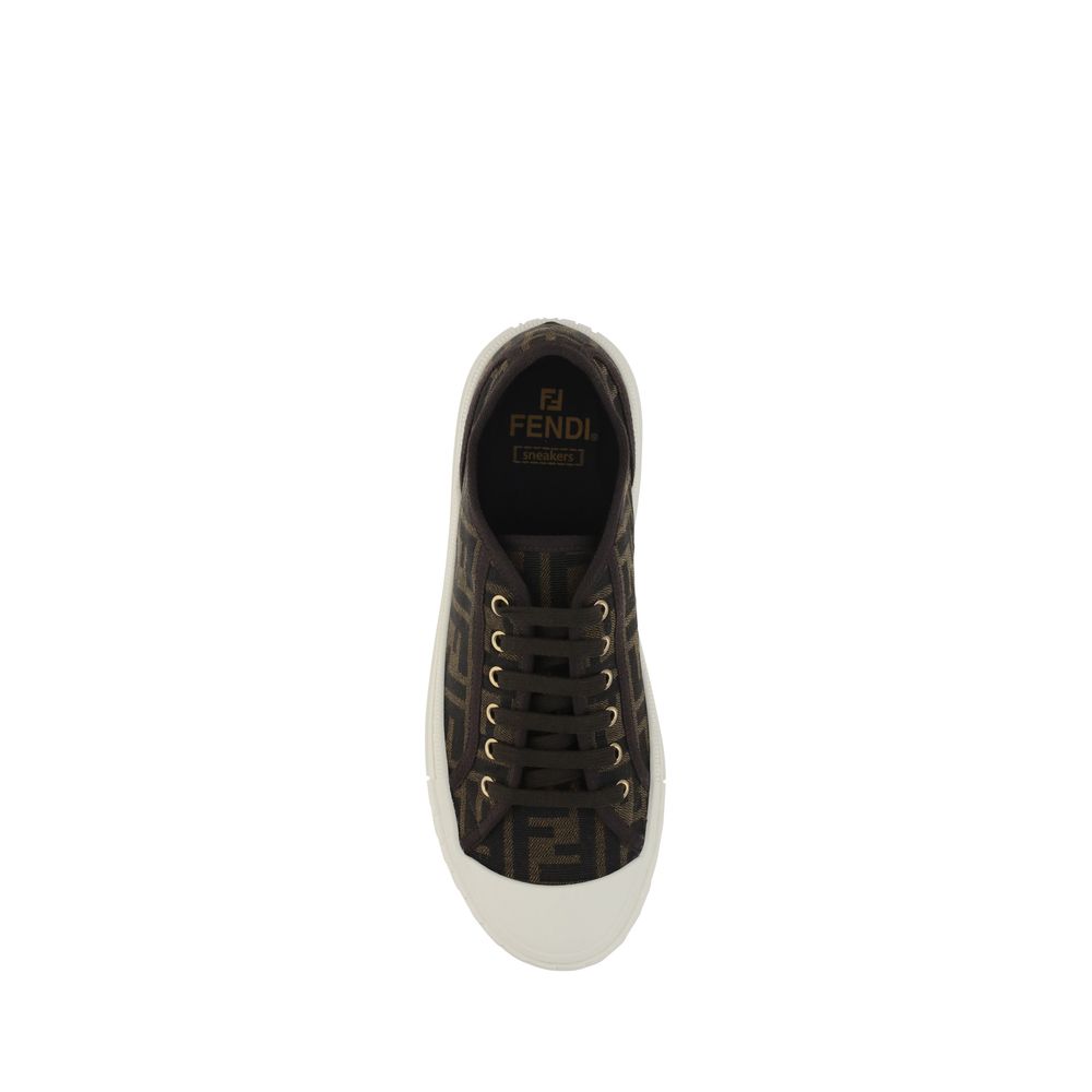 Fendi Monochrome Sneakers -   -  Fendi.