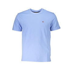 Napapijri Blue Cotton T-Shirt -   -  Napapijri.