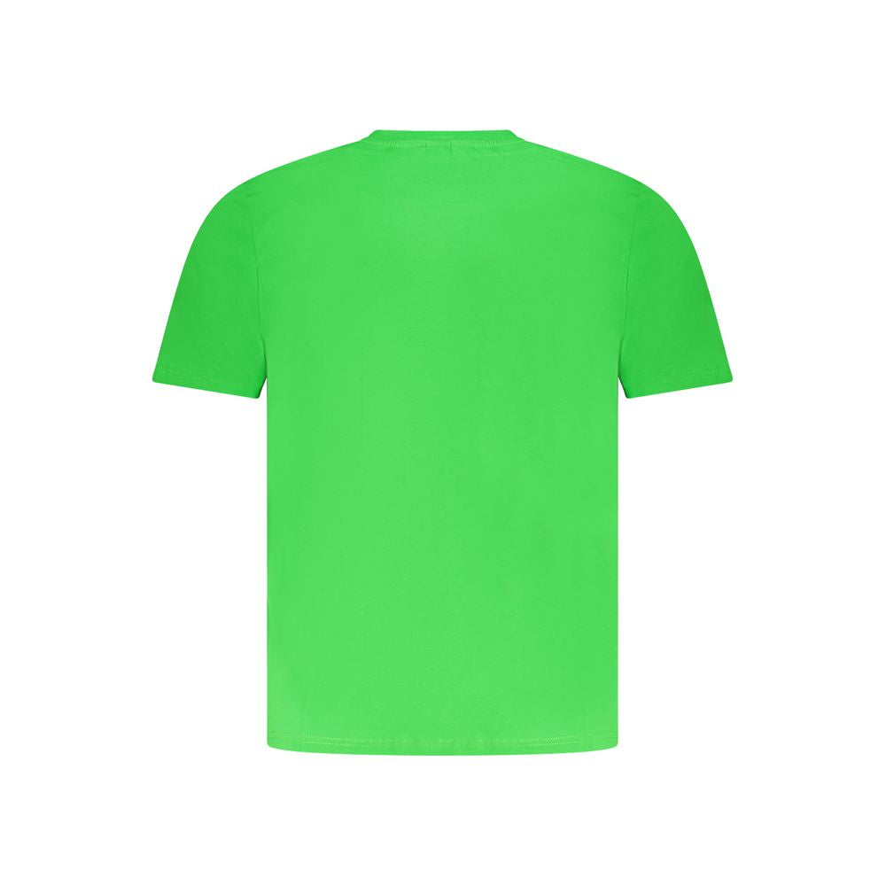 North Sails Green Cotton Men T-Shirt -   -  North Sails.