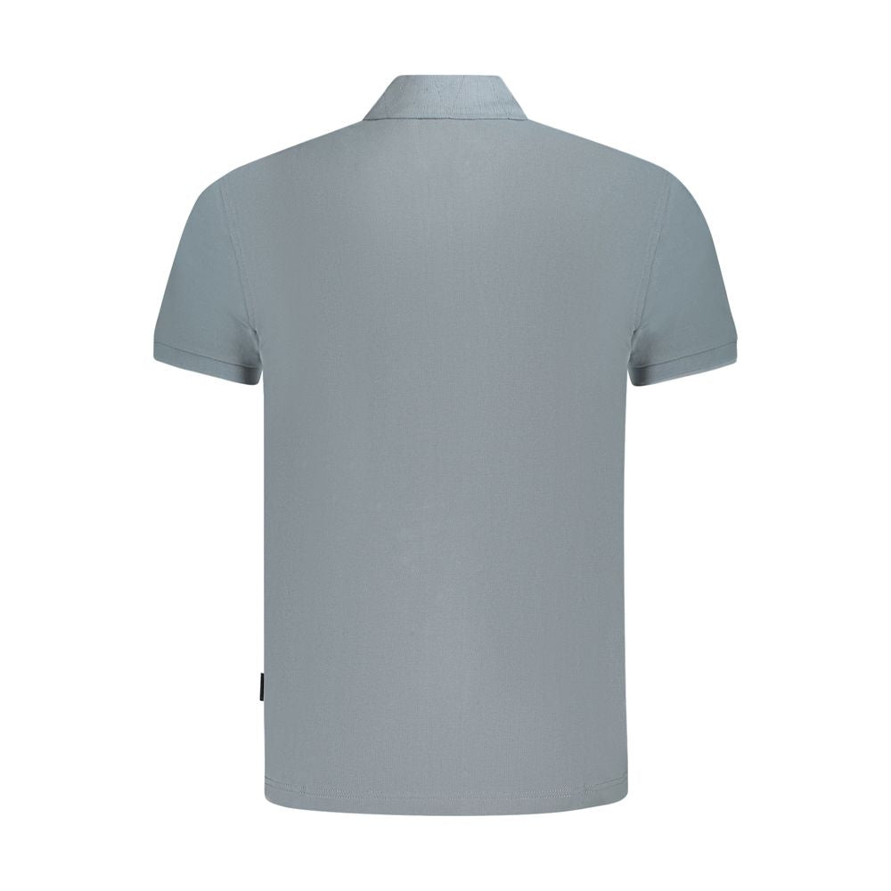 Napapijri Brown Cotton Men Polo Shirt -   -  Napapijri.