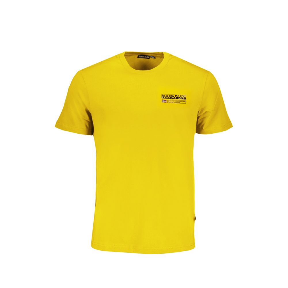 Napapijri Yellow Cotton T-Shirt -   -  Napapijri.